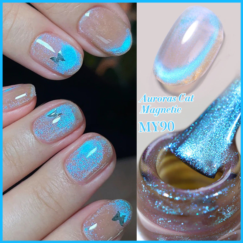 Vernis Gel Œil de Chat – 6 Couleurs Effet Glacé, Nail Art Magnétique 💅✨ Yiwu Ruijia Auto Supplies Co., Ltd.