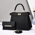 Set 2 en 1 Sac Seau + Sac à Main PU – Minimaliste Urbain, 9 Coloris 👜✨ Yiwu Ruijia Auto Supplies Co., Ltd.