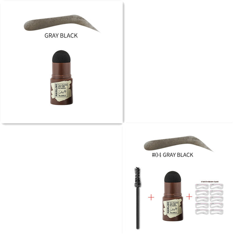 Kit Sourcils Parfaits – Poudre Tampon Air Cushion, 4 Teintes & Pochoirs 💄✨ Yiwu Ruijia Auto Supplies Co., Ltd.