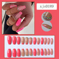 4 Faux Ongles Cristaux Colorés – Rose, Style Européen &amp; Américain, Colle ou Gel 💅💎✨ Yiwu Ruijia Auto Supplies Co., Ltd.