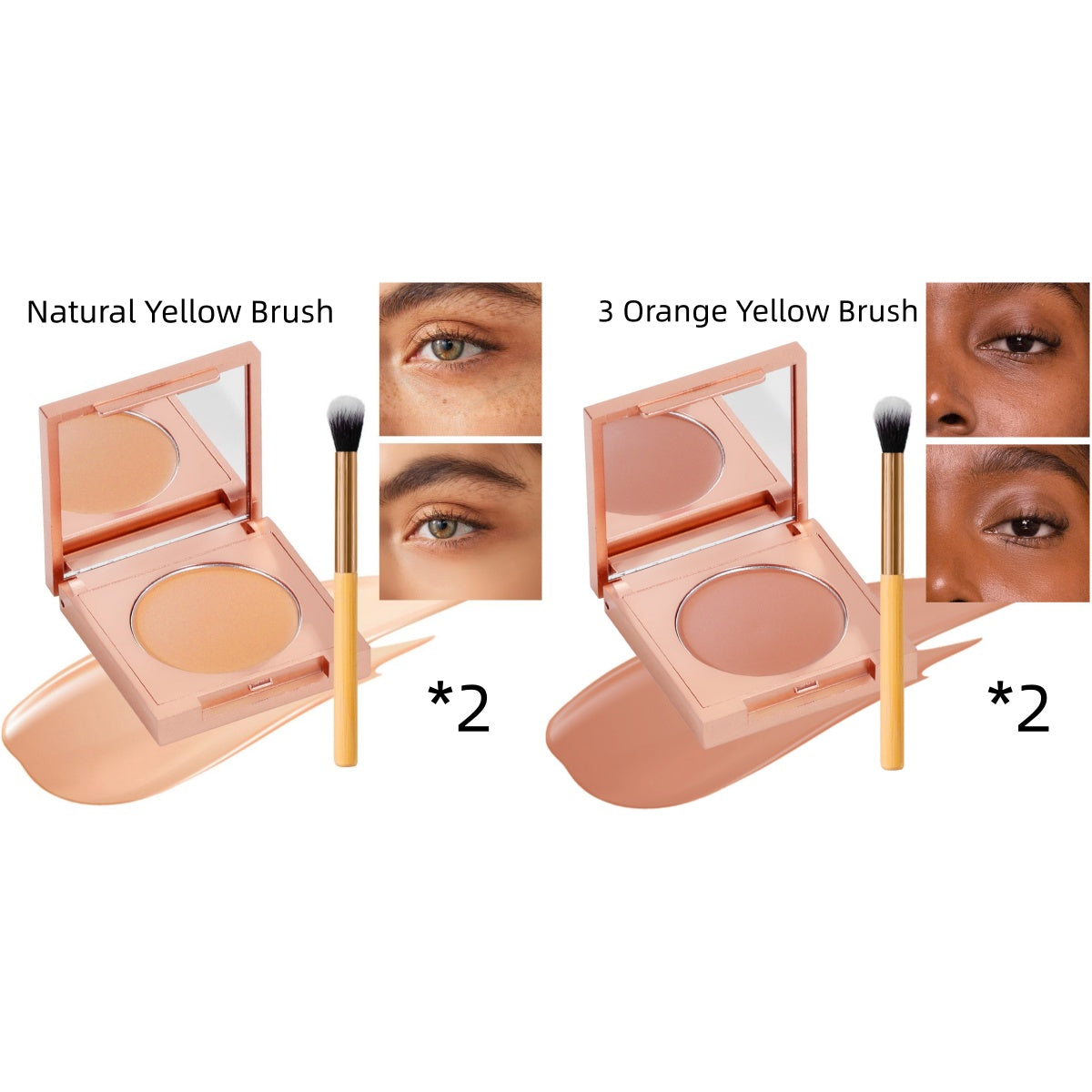 Fundus Creamy Concealer Cover Eye Bags And Dark Circle Natural Cover Skin Blemishes Yiwu Ruijia Auto Supplies Co., Ltd.