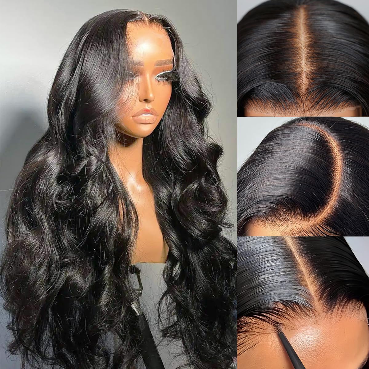 Perruque Lace Closure 4x6 Cheveux Humains Body Wave – Couleur Naturelle, 150% Densité 💇♀️✨ Yiwu Ruijia Auto Supplies Co., Ltd.