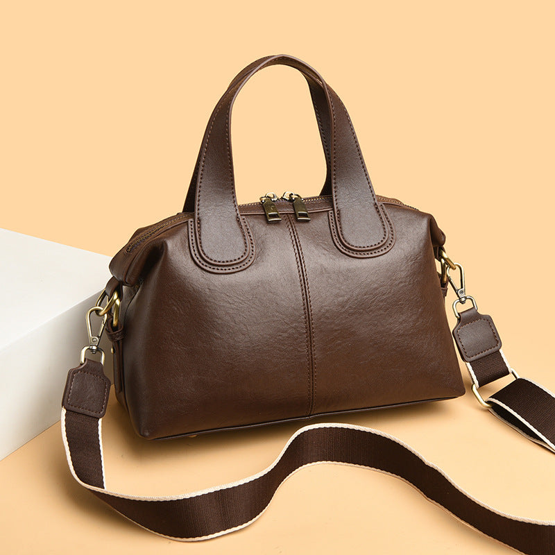 Sac à Main Femme Cuir – Double Bandoulière, 3 Coloris &amp; Poche Extérieure 👜✨ Yiwu Ruijia Auto Supplies Co., Ltd.