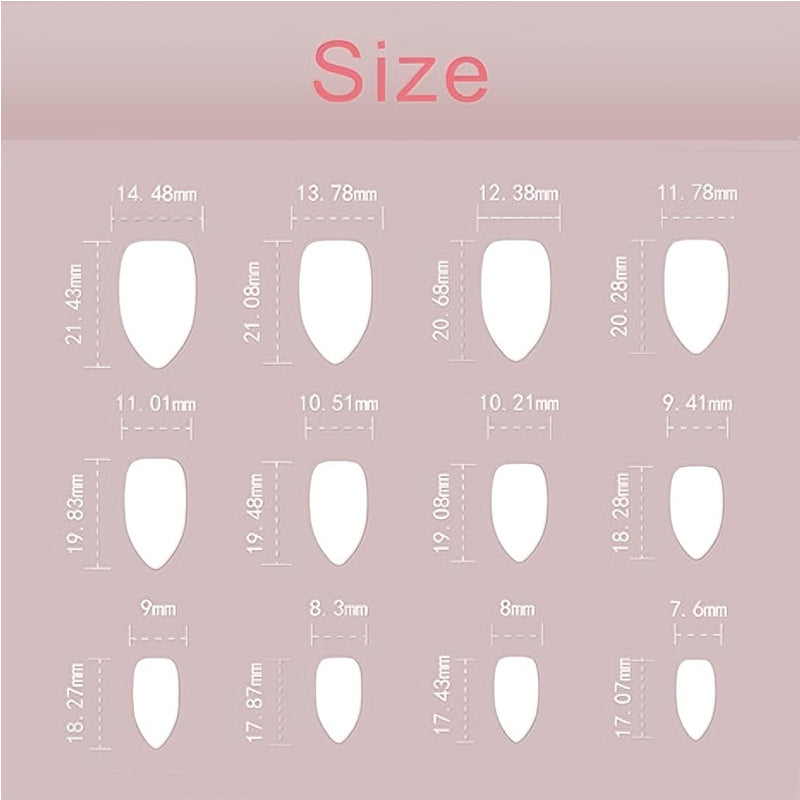 Kit de 24 Faux Ongles Effet Poudre Aurora – Longueur Tuyau d’Eau, Bout Carré 🌌💅 Yiwu Ruijia Auto Supplies Co., Ltd.