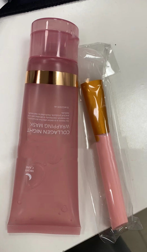 Face Night Mask Collagen Wrapping Mask Natural Ingredients Firming Elasticity & Hydration Anti-wrinkle For Skin Care Yiwu Ruijia Auto Supplies Co., Ltd.