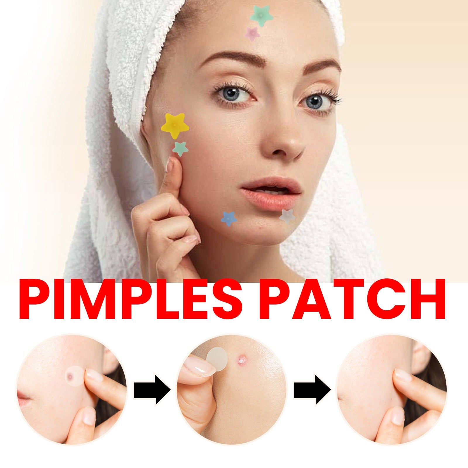 Patch Anti-Acné Réparateur – 200 Patchs Hydrocolloïdes, Tous Types de Peau 🌿✨ Yiwu Ruijia Auto Supplies Co., Ltd.