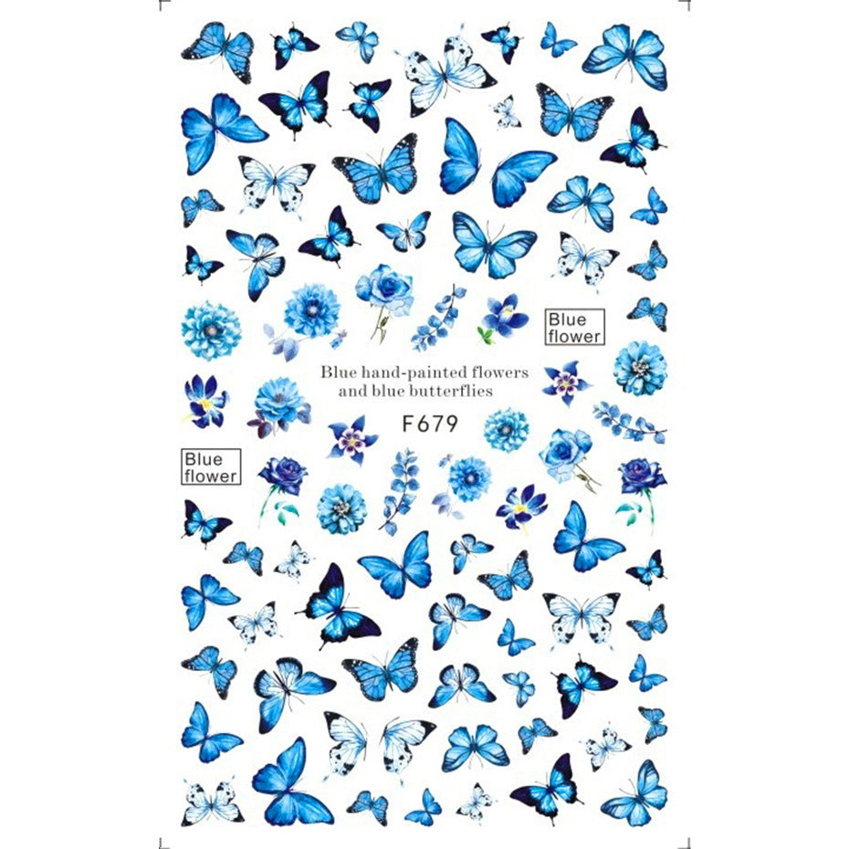Autocollants Nail Art – Collection Platine & Or Noir, Sans Colorant 💅✨ Yiwu Ruijia Auto Supplies Co., Ltd.