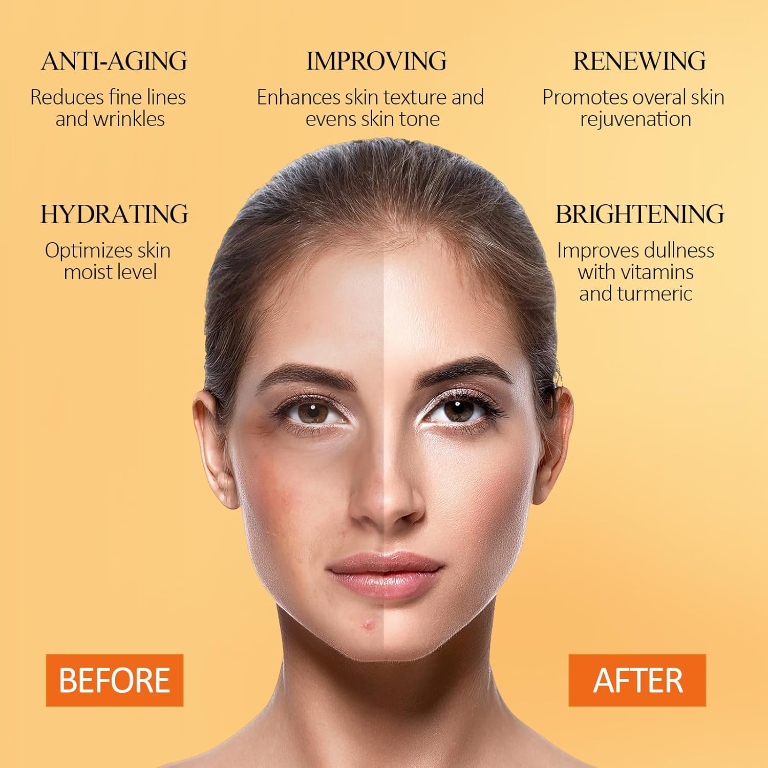 Masque Argile Curcuma &amp; Vitamine C – Anti-Taches, Purifiant &amp; Éclat, 150g 🌿✨ Yiwu Ruijia Auto Supplies Co., Ltd.