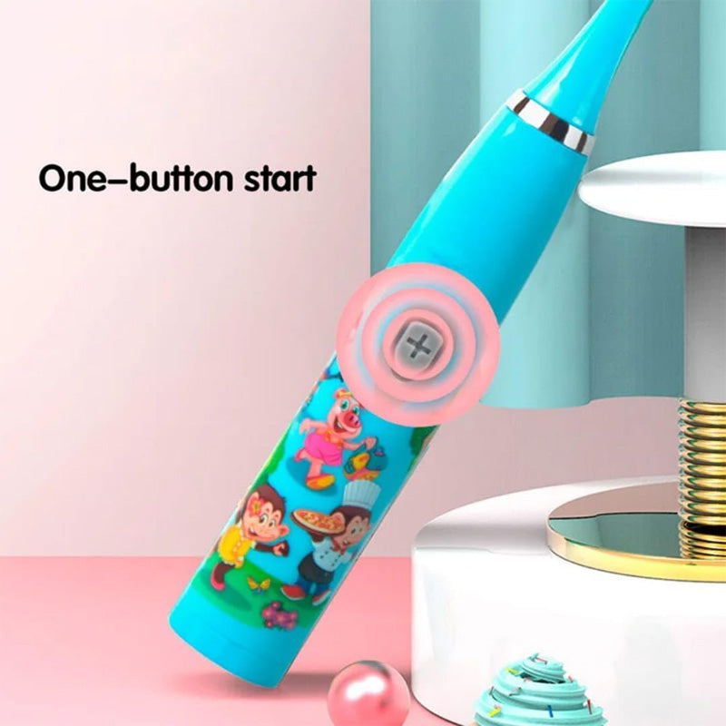 Brosse à Dents Électrique Sonique Enfant – Étanche IPX6 + 6 Têtes Incluses Yiwu Ruijia Auto Supplies Co., Ltd.