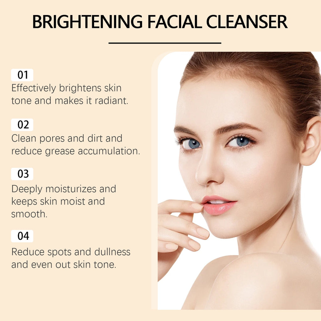 Nettoyant Visage au Curcuma – Anti-Acné, Antibactérien &amp; Brosse Incluse 🌿✨ Yiwu Ruijia Auto Supplies Co., Ltd.