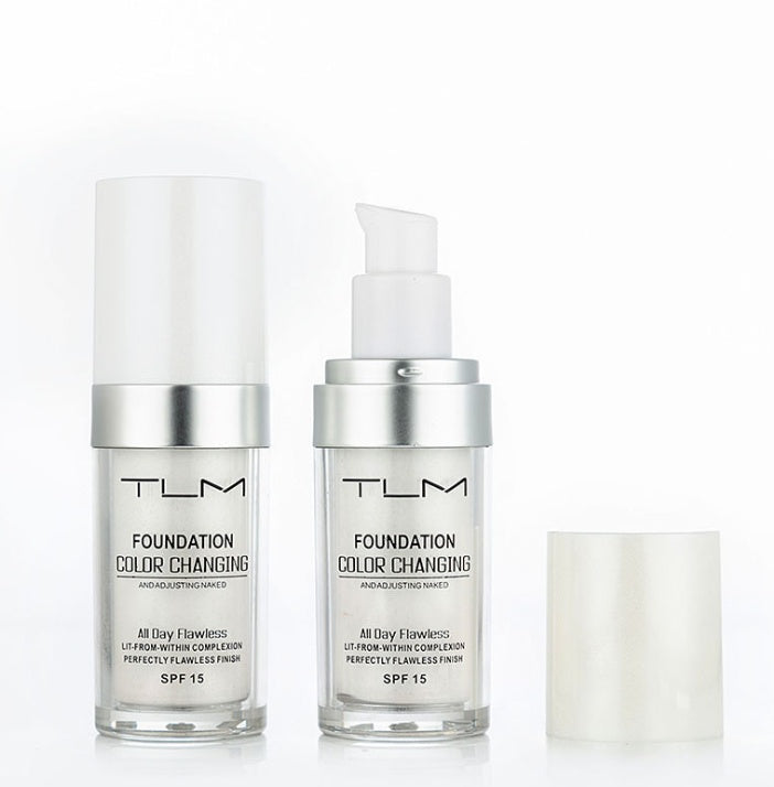 Temperature Liquid Foundation Concealer Portable Natural Color  Makeup Foundation BB Concealer Yiwu Ruijia Auto Supplies Co., Ltd.