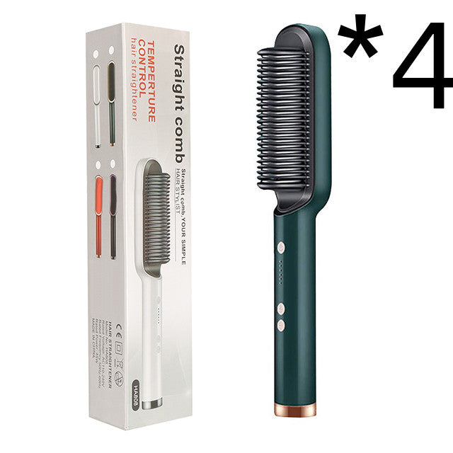 Peigne Lisseur Anti-Brûlure 10 Niveaux – Céramique Tourmaline, Cheveux Secs & Mouillés, Lissage et Boucles Faciles Yiwu Ruijia Auto Supplies Co., Ltd.