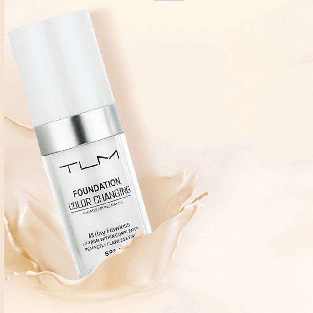 Temperature Liquid Foundation Concealer Portable Natural Color  Makeup Foundation BB Concealer Yiwu Ruijia Auto Supplies Co., Ltd.