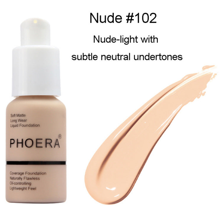 Explosive Press Type Oil Control Natural Color Matte Concealer Foundation Cream Yiwu Ruijia Auto Supplies Co., Ltd.