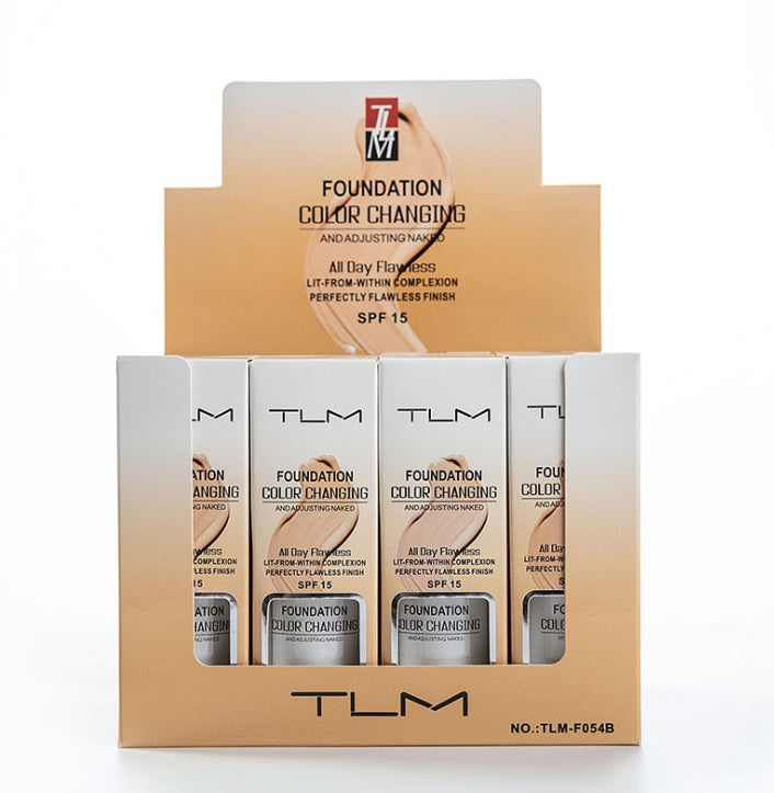 Temperature Liquid Foundation Concealer Portable Natural Color  Makeup Foundation BB Concealer Yiwu Ruijia Auto Supplies Co., Ltd.