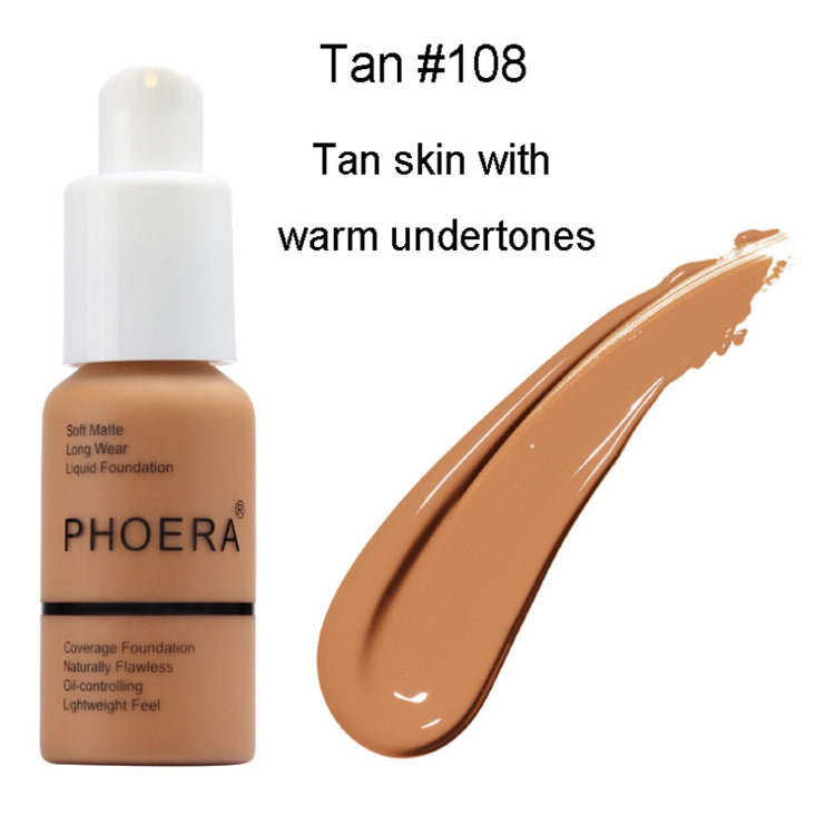 Explosive Press Type Oil Control Natural Color Matte Concealer Foundation Cream Yiwu Ruijia Auto Supplies Co., Ltd.