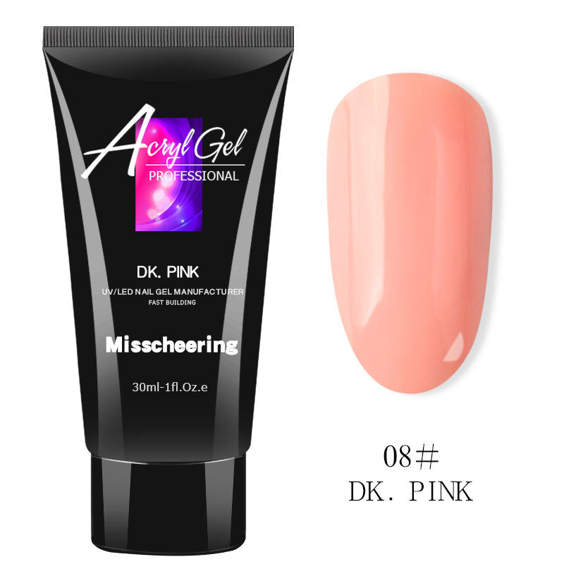 Poly Nail Gel Extension – 30ml, 9 Couleurs, Compatible UV/LED 💅✨ Yiwu Ruijia Auto Supplies Co., Ltd.