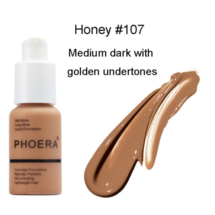 Explosive Press Type Oil Control Natural Color Matte Concealer Foundation Cream Yiwu Ruijia Auto Supplies Co., Ltd.