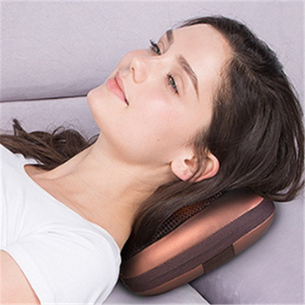 Coussin Massant Cervical & Dos – Infrarouge, Chaleur & Rotation 360° 💆‍♀️✨ Yiwu Ruijia Auto Supplies Co., Ltd.
