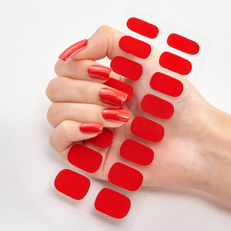 Stickers Ongles Lettres Colorées – 16 Autocollants Full Cover Nail Art 💅✨ Yiwu Ruijia Auto Supplies Co., Ltd.