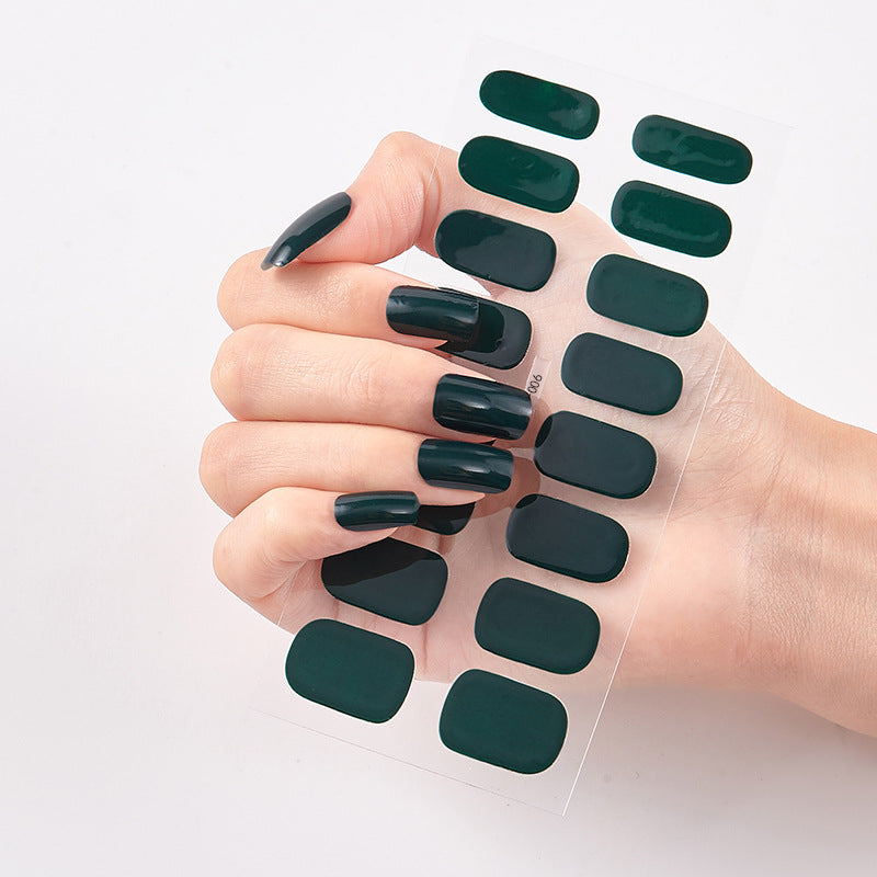Stickers Ongles Lettres Colorées – 16 Autocollants Full Cover Nail Art 💅✨ Yiwu Ruijia Auto Supplies Co., Ltd.