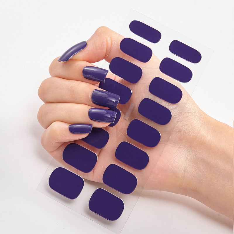 Stickers Ongles Lettres Colorées – 16 Autocollants Full Cover Nail Art 💅✨ Yiwu Ruijia Auto Supplies Co., Ltd.