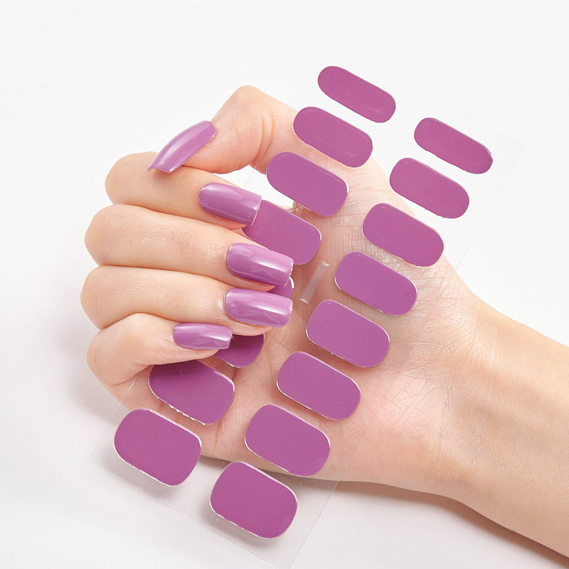 Stickers Ongles Lettres Colorées – 16 Autocollants Full Cover Nail Art 💅✨ Yiwu Ruijia Auto Supplies Co., Ltd.