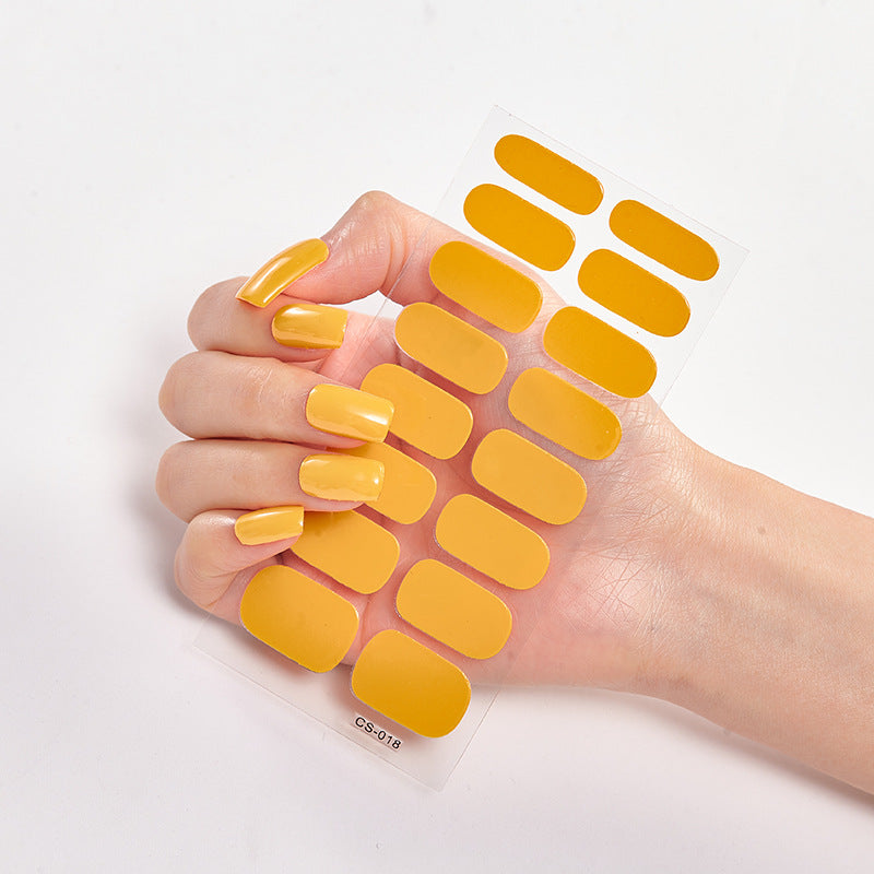 Stickers Ongles Lettres Colorées – 16 Autocollants Full Cover Nail Art 💅✨ Yiwu Ruijia Auto Supplies Co., Ltd.