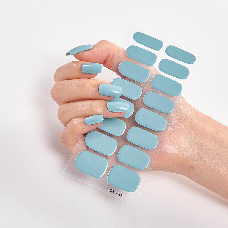 Stickers Ongles Lettres Colorées – 16 Autocollants Full Cover Nail Art 💅✨ Yiwu Ruijia Auto Supplies Co., Ltd.