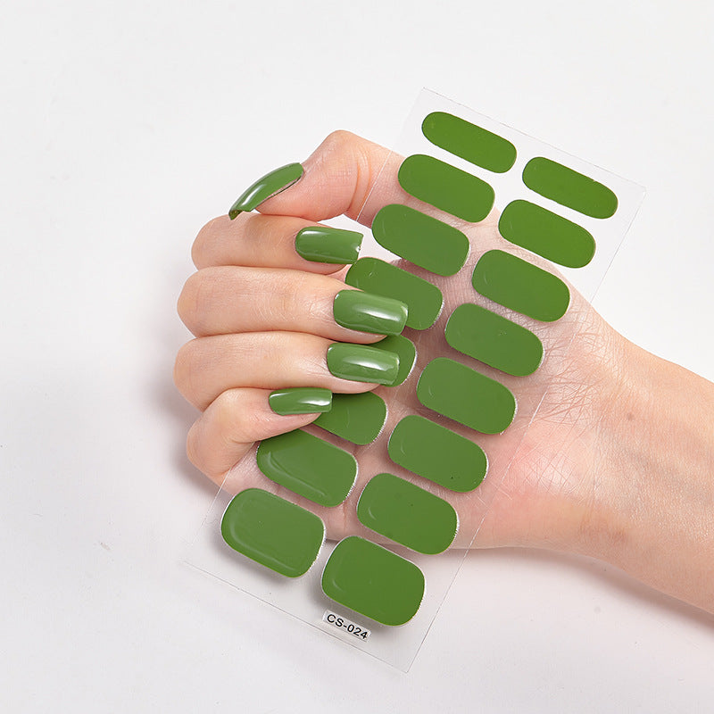 Stickers Ongles Lettres Colorées – 16 Autocollants Full Cover Nail Art 💅✨ Yiwu Ruijia Auto Supplies Co., Ltd.