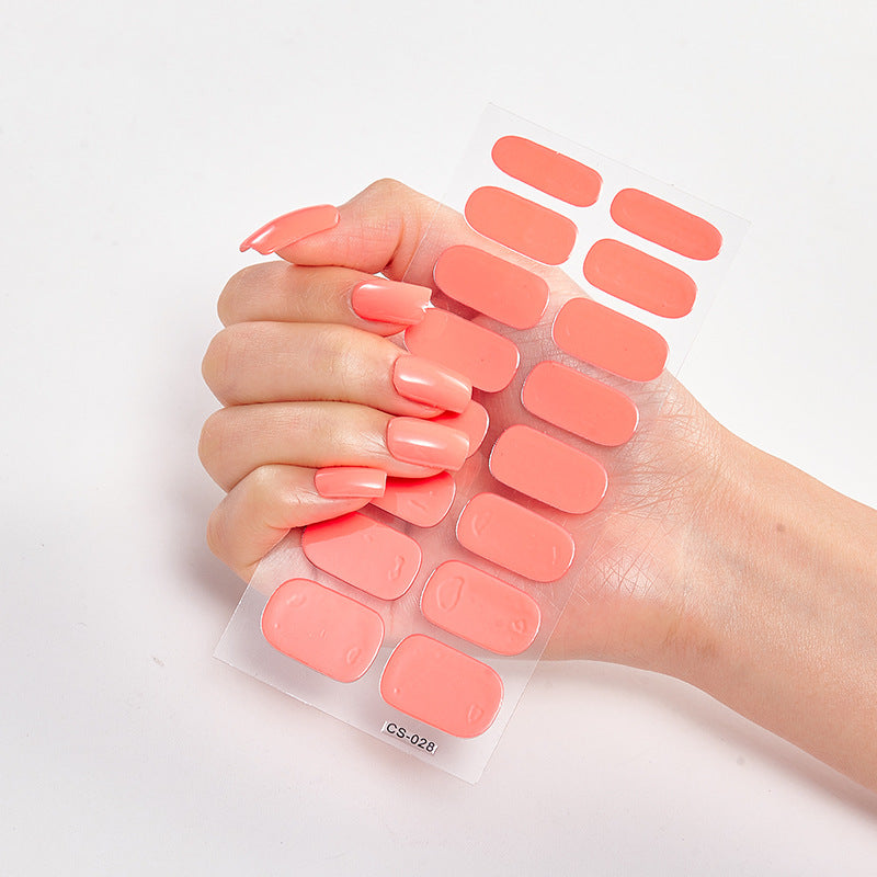 Stickers Ongles Lettres Colorées – 16 Autocollants Full Cover Nail Art 💅✨ Yiwu Ruijia Auto Supplies Co., Ltd.