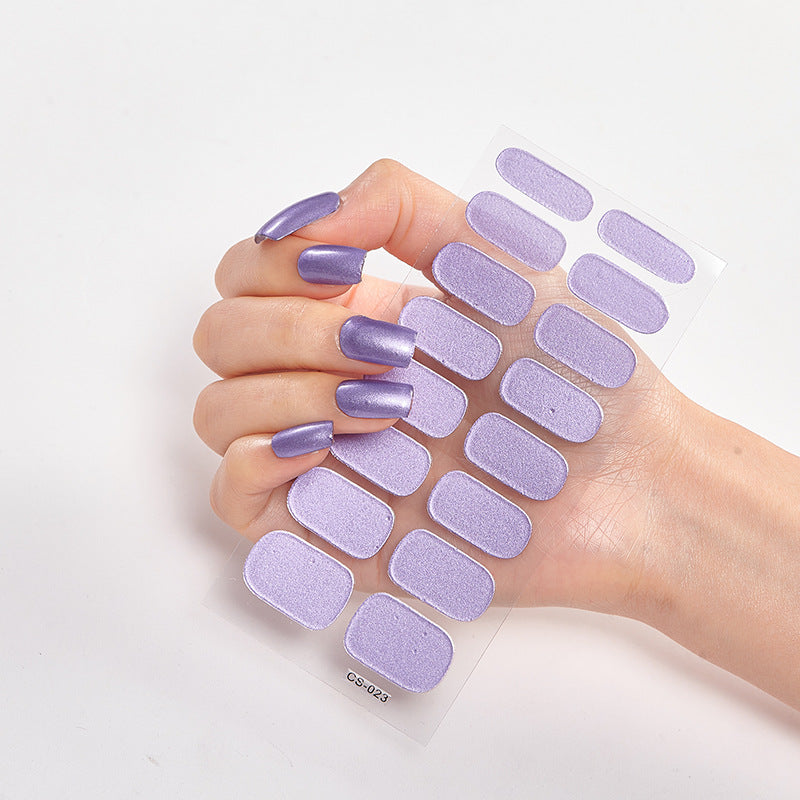 Stickers Ongles Lettres Colorées – 16 Autocollants Full Cover Nail Art 💅✨ Yiwu Ruijia Auto Supplies Co., Ltd.