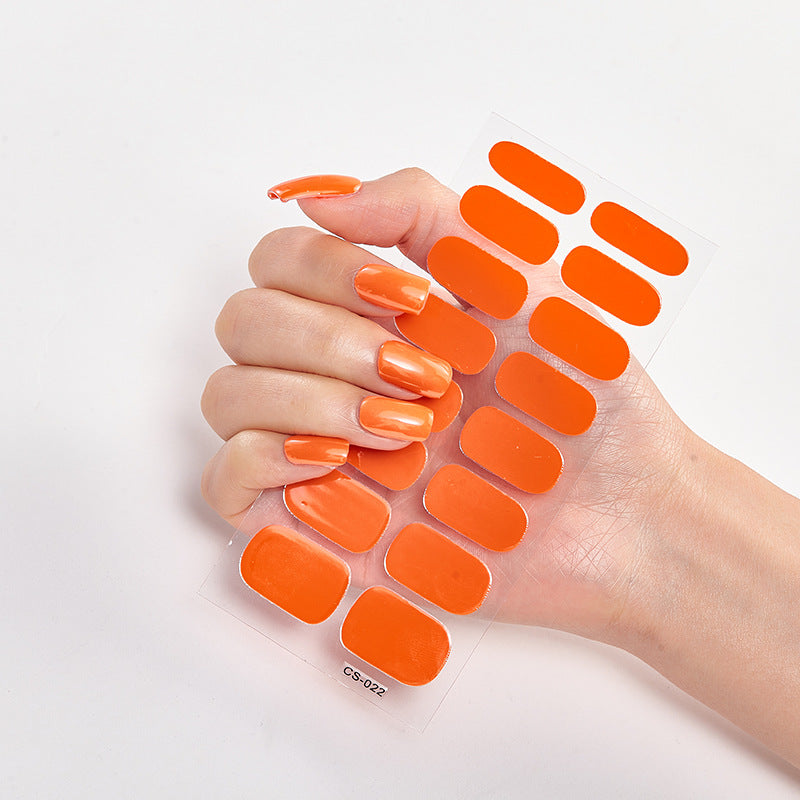 Stickers Ongles Lettres Colorées – 16 Autocollants Full Cover Nail Art 💅✨ Yiwu Ruijia Auto Supplies Co., Ltd.
