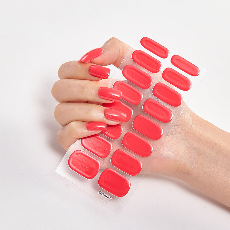 Stickers Ongles Lettres Colorées – 16 Autocollants Full Cover Nail Art 💅✨ Yiwu Ruijia Auto Supplies Co., Ltd.