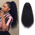 Perruque Queue de Cheval Longue Bouclée – Boucles Maïs, 56cm Fibres Haute Température 💇♀️✨ Yiwu Ruijia Auto Supplies Co., Ltd.