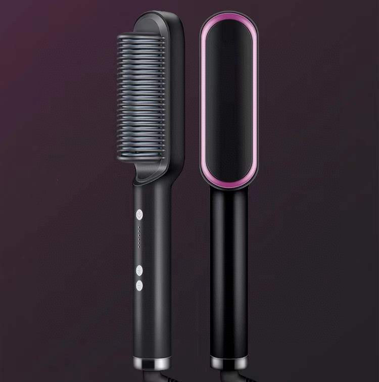 Peigne Lisseur Anti-Brûlure 10 Niveaux – Céramique Tourmaline, Cheveux Secs & Mouillés, Lissage et Boucles Faciles Yiwu Ruijia Auto Supplies Co., Ltd.