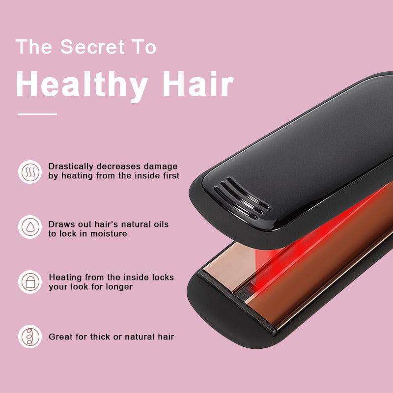Lisseur à Cheveux 2-en-1 – Pour Cheveux Secs et Mouillés, Conducteur Écologique, Noir Yiwu Ruijia Auto Supplies Co., Ltd.