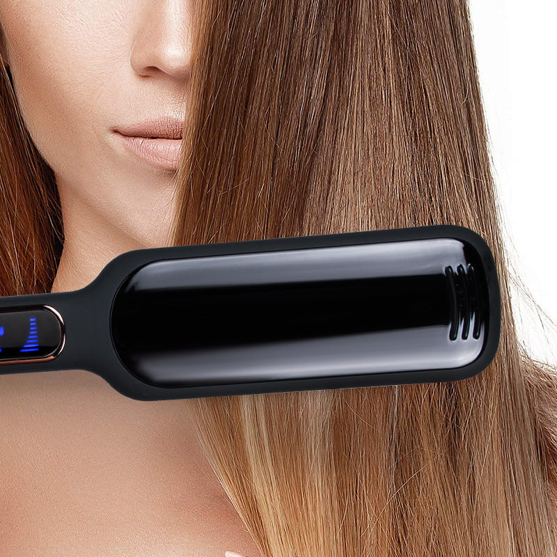Lisseur à Cheveux 2-en-1 – Pour Cheveux Secs et Mouillés, Conducteur Écologique, Noir Yiwu Ruijia Auto Supplies Co., Ltd.