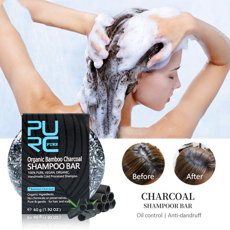 hampoing Solide au Charbon de Bambou – Soin Complet & Cheveux Transformés 🖤🌿 Yiwu Ruijia Auto Supplies Co., Ltd.