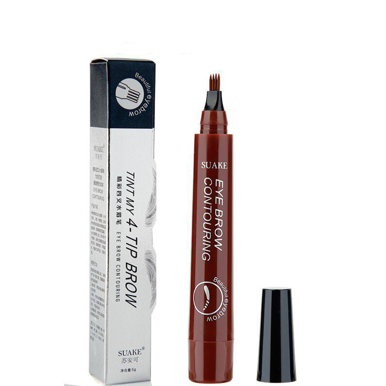 Four-Headed Bifurcated Eyebrow Pencil Lasts For A Long Time Without Smudging Yiwu Ruijia Auto Supplies Co., Ltd.