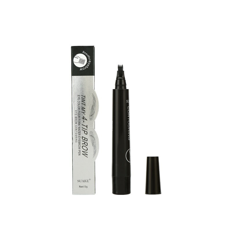 Four-Headed Bifurcated Eyebrow Pencil Lasts For A Long Time Without Smudging Yiwu Ruijia Auto Supplies Co., Ltd.