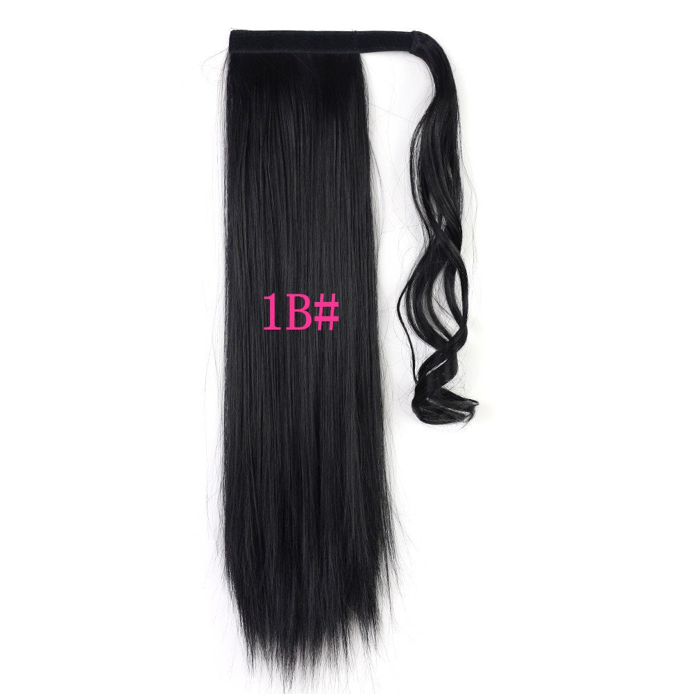 Perruque Queue de Cheval 24 Pouces – Fibres Haute Température, 6 Coloris 💇♀️✨ Yiwu Ruijia Auto Supplies Co., Ltd.