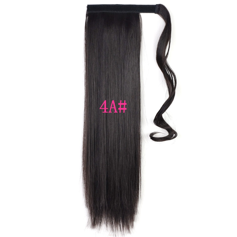 Perruque Queue de Cheval 24 Pouces – Fibres Haute Température, 6 Coloris 💇♀️✨ Yiwu Ruijia Auto Supplies Co., Ltd.