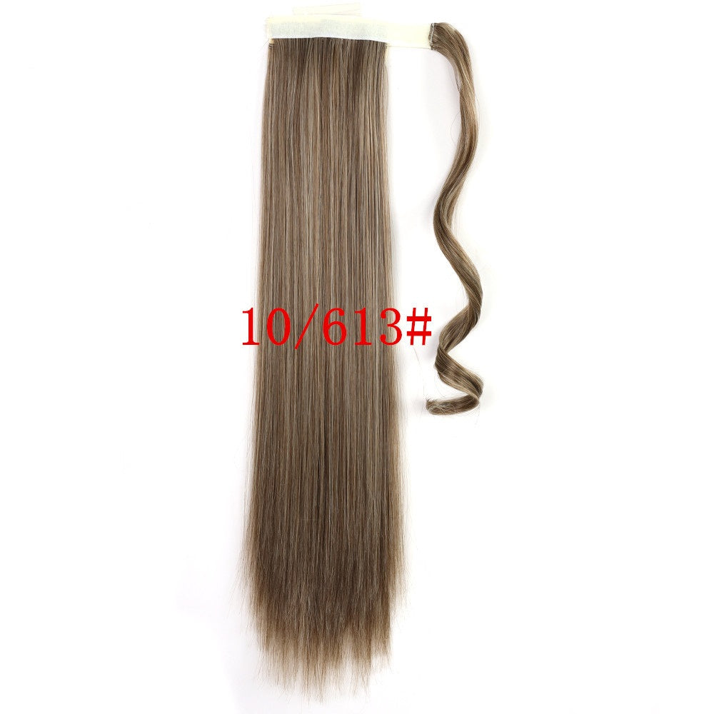 Perruque Queue de Cheval 24 Pouces – Fibres Haute Température, 6 Coloris 💇♀️✨ Yiwu Ruijia Auto Supplies Co., Ltd.