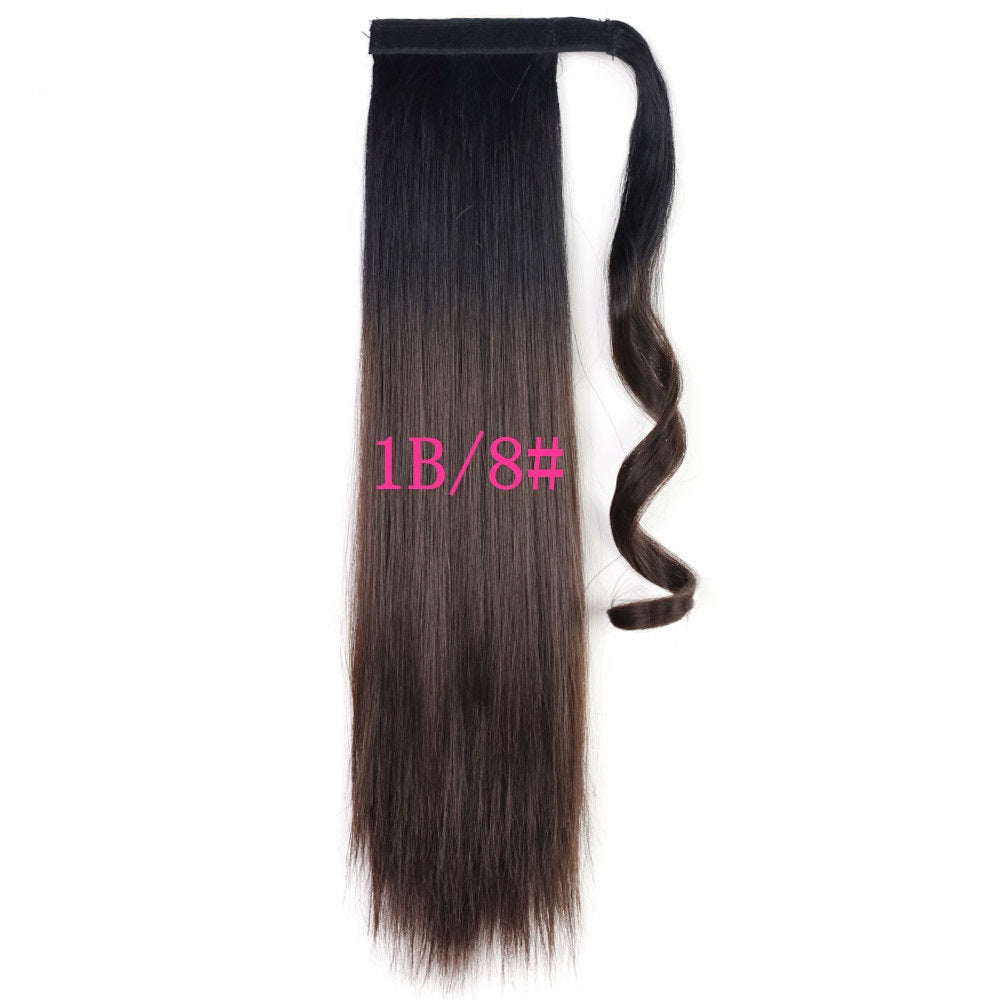 Perruque Queue de Cheval 24 Pouces – Fibres Haute Température, 6 Coloris 💇♀️✨ Yiwu Ruijia Auto Supplies Co., Ltd.