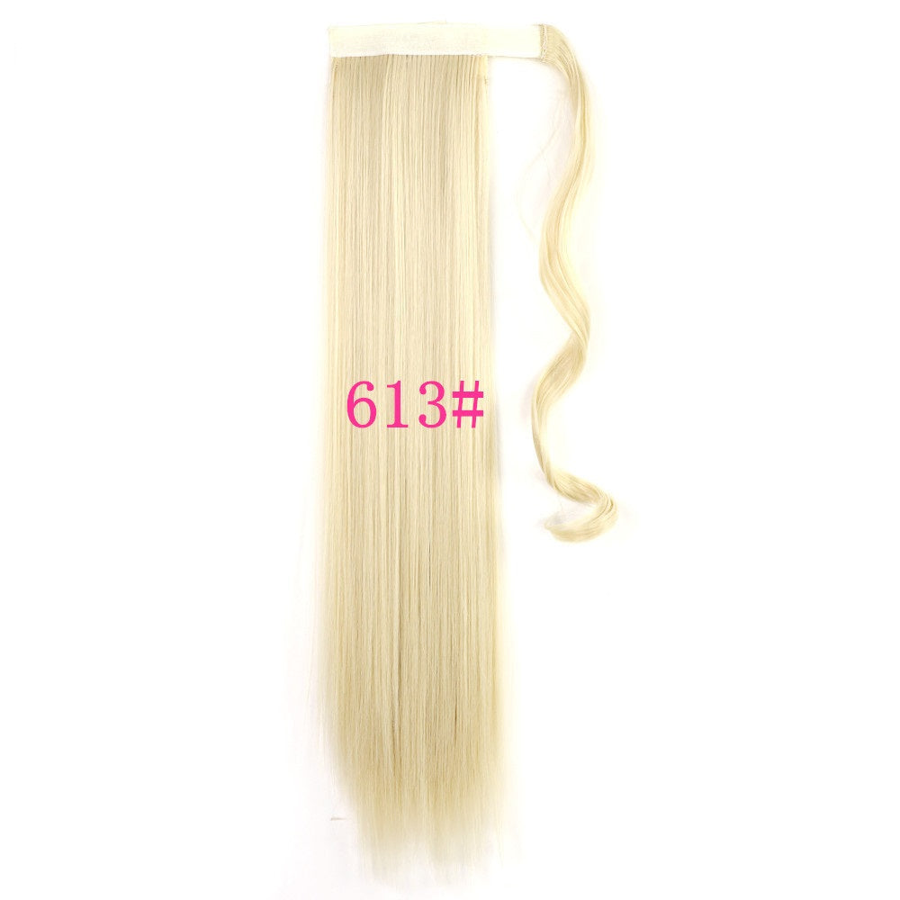 Perruque Queue de Cheval 24 Pouces – Fibres Haute Température, 6 Coloris 💇♀️✨ Yiwu Ruijia Auto Supplies Co., Ltd.