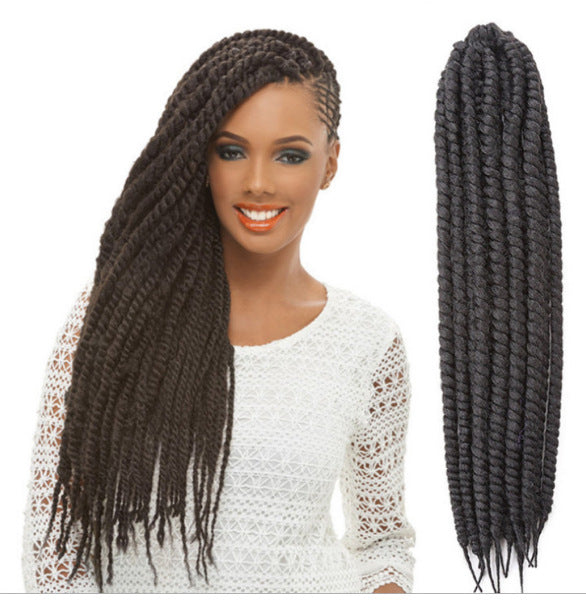 Perruque Tresses Sales Noires – Style Bohème &amp; Naturel, Prête à Porter 💇♀️✨ Yiwu Ruijia Auto Supplies Co., Ltd.
