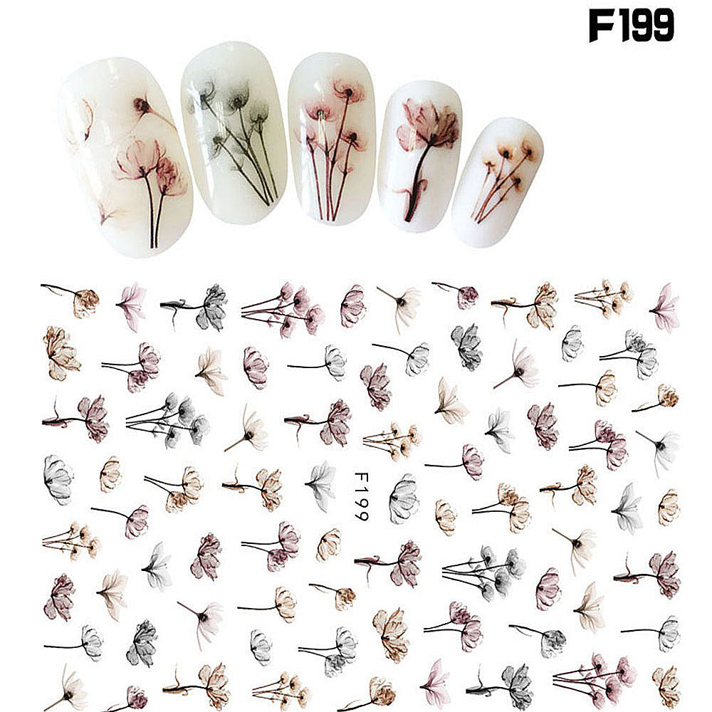 Autocollants Nail Art – Collection Platine & Or Noir, Sans Colorant 💅✨ Yiwu Ruijia Auto Supplies Co., Ltd.