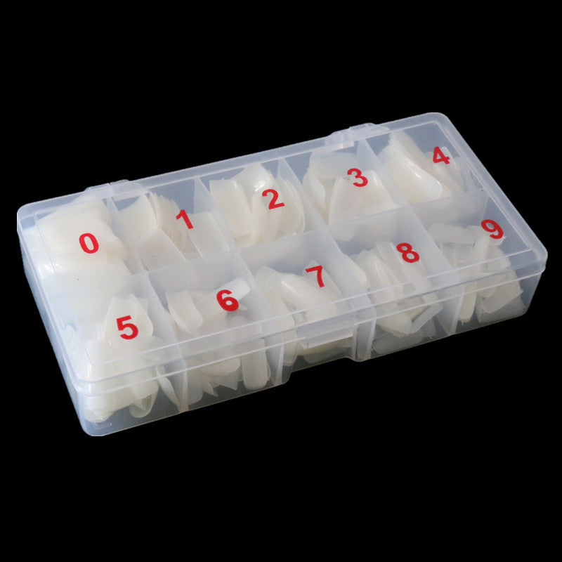 Boîte 500 Faux Ongles – Transparent, Naturel & Blanc, Kit Complet 💅✨ Yiwu Ruijia Auto Supplies Co., Ltd.