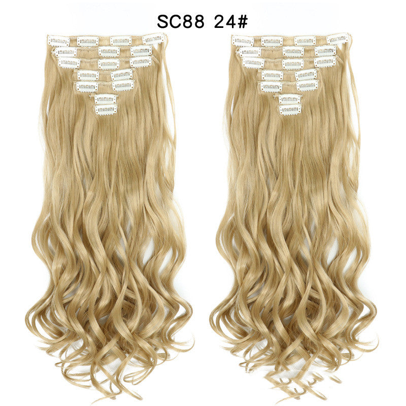 Extension Bouclée à Clip – Fibres Haute Température, Plusieurs Couleurs 💇‍♀️✨ Yiwu Ruijia Auto Supplies Co., Ltd.